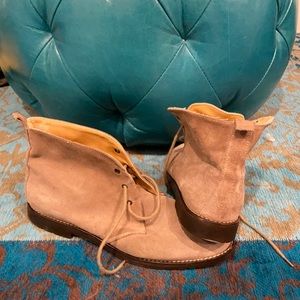 Distressed Ann Taylor booties